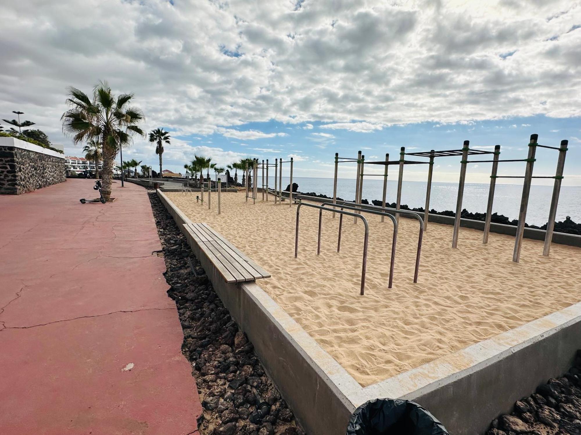 Apartamento Brisas Del Sur - Oasis Tenerife Sur プラヤ・デ・サン・ファン エクステリア 写真